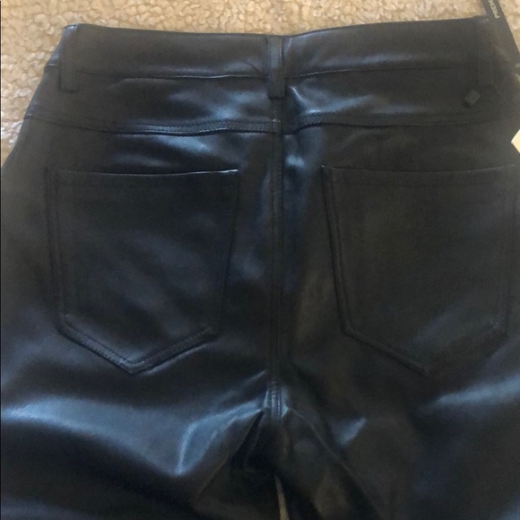 Leather biker pants - Picture 5 of 7